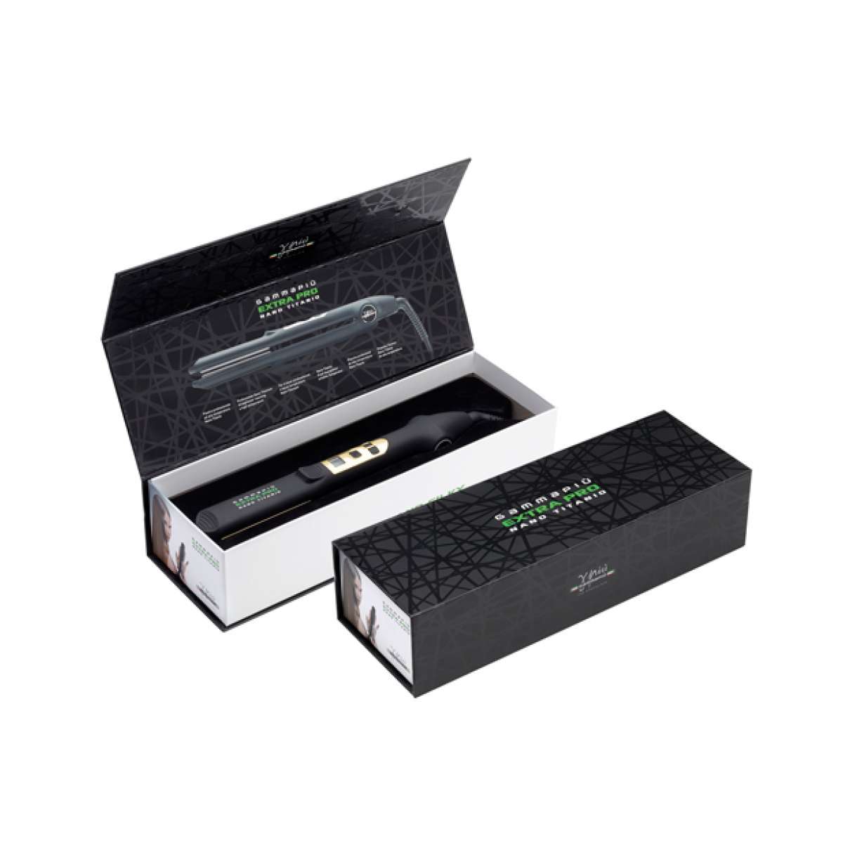 Gamma+ Extra Pro Nano Titanio Digital Hair Straightener