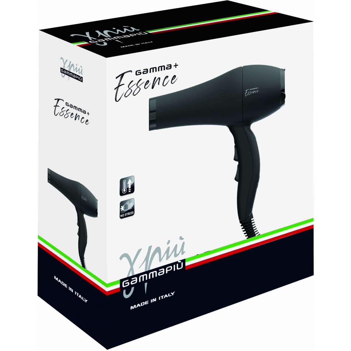 Gamma+ Essence Hairdryer - Black