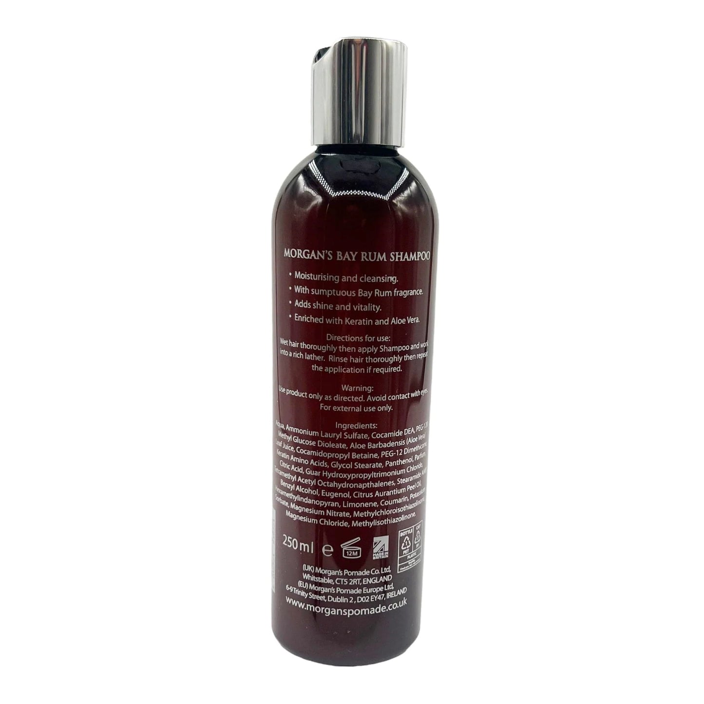 Morgan's Bay Rum Shampoo 250ml