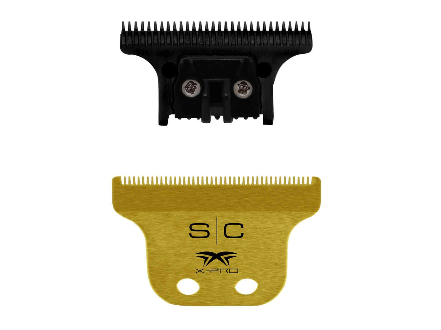 StyleCraft Trimmer Blade Set - Gold X-Pro CLASSIC Blade with THE ONE DLC Deep Tooth Cutter