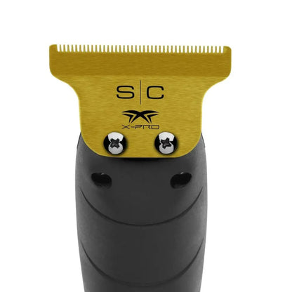 StyleCraft Trimmer Blade Set - Gold X-Pro CLASSIC Blade with THE ONE DLC Deep Tooth Cutter