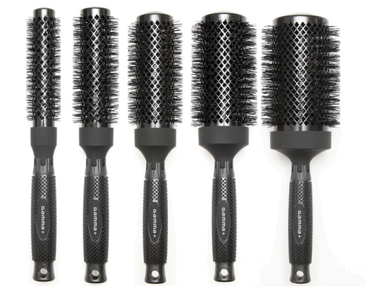 Gamma+ Thermal Round Brushes Deal - Set of 5 (25mm-65mm)