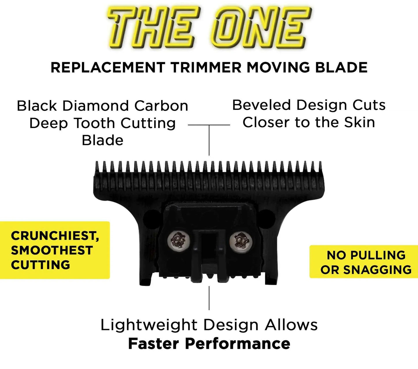 StyleCraft Trimmer Blade Set - Gold X-Pro CLASSIC Blade with THE ONE DLC Deep Tooth Cutter