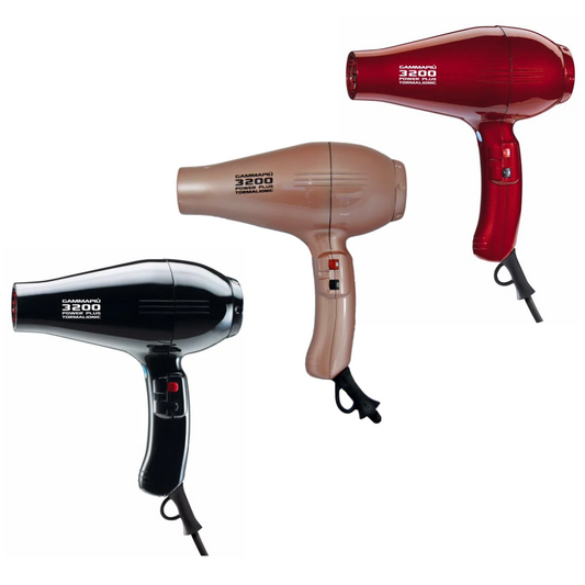 Gamma+ 3200 Power Plus Hairdryer - Available in 3 Colours