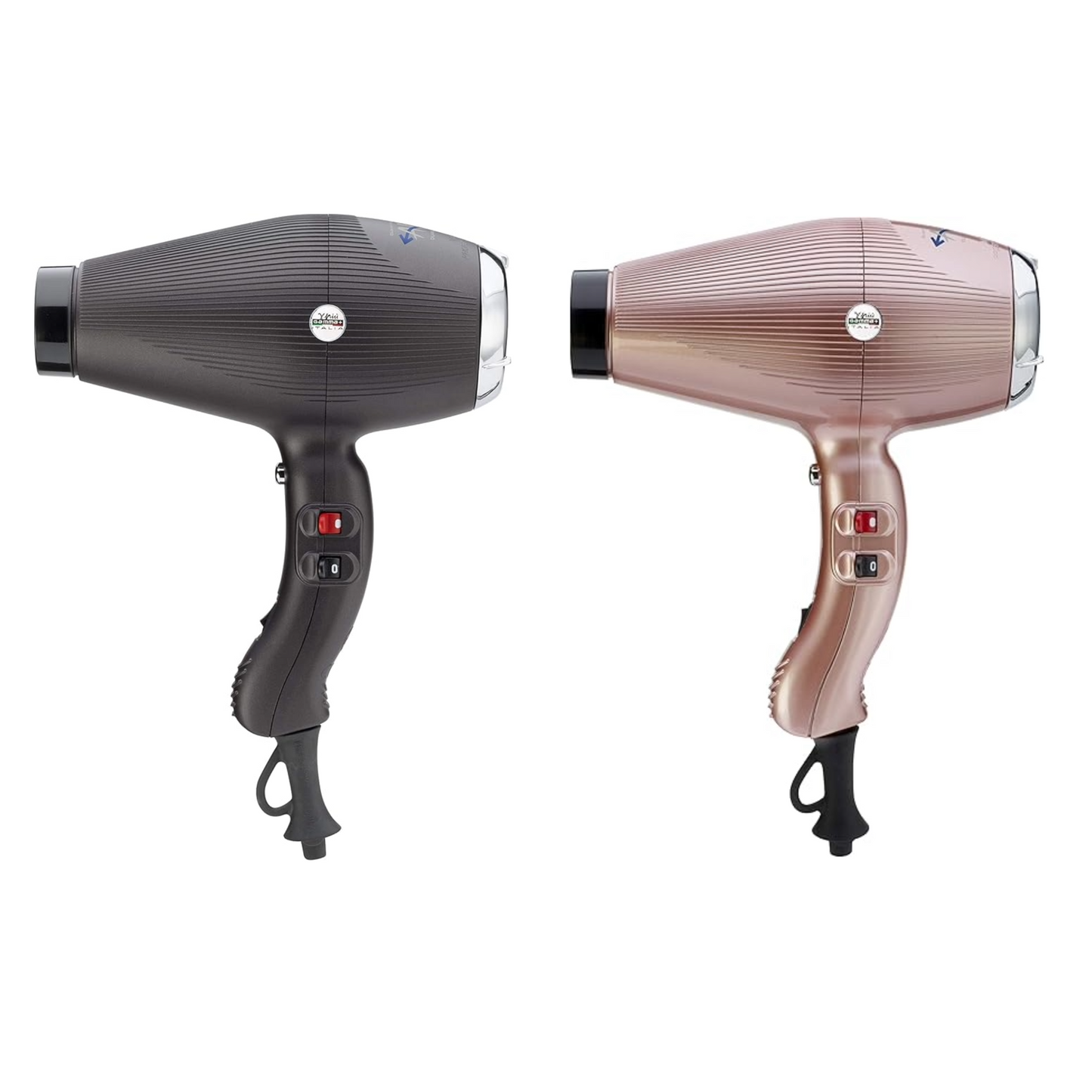 Gamma+ Aria Dual Ionic Hairdryer - Available in Black or Rose Gold