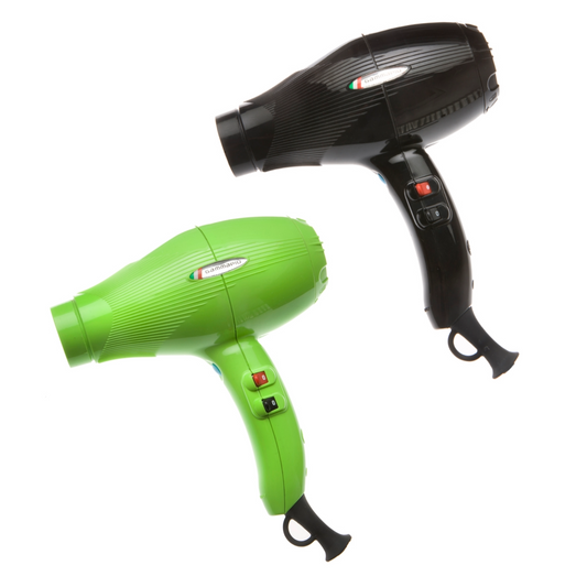 Gamma+ I.E.S. Energy Saving Hairdryer - Available in Black or Green