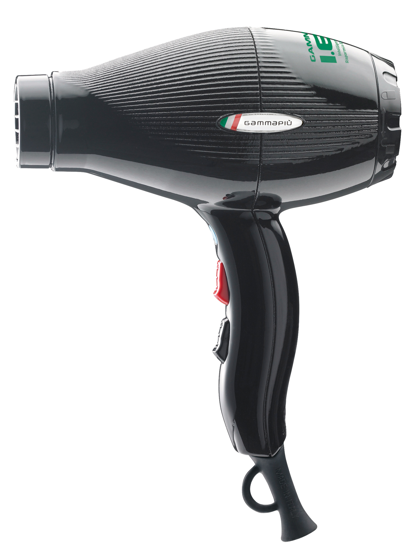 Gamma+ I.E.S. Energy Saving Hairdryer - Available in Black or Green