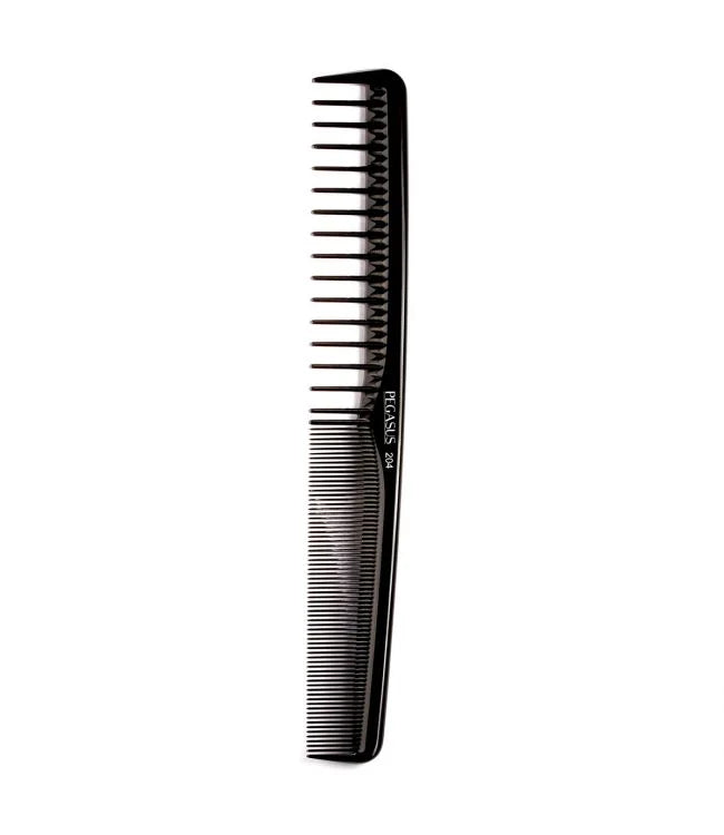 Pegasus 204 Hard Rubber Comb - Black