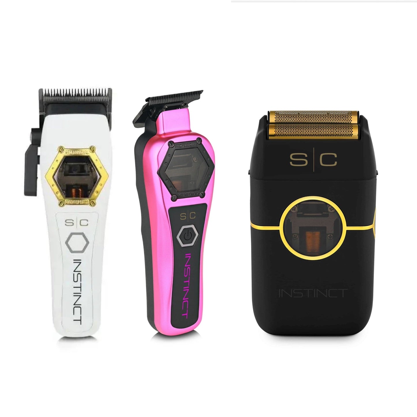 StyleCraft Instinct Metal Edition Family - Clipper, Trimmer & Shaver