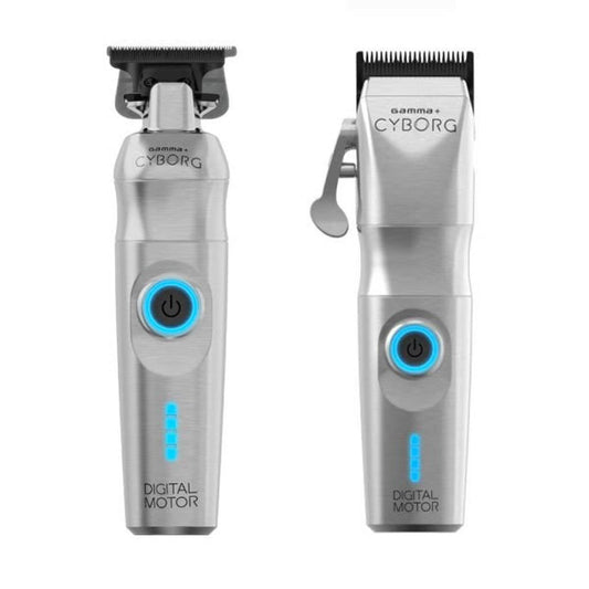 Gamma+ Cyborg Clipper & Trimmer Combo