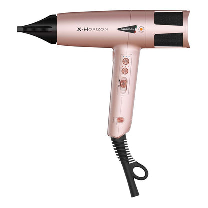 Gamma+ X-Horizon Hairdryer - Available in Matte Black or Rose Gold